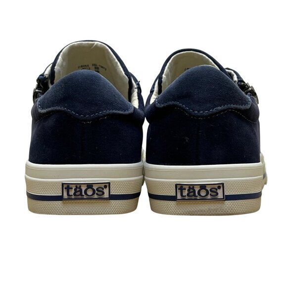 Taos Women's Navy Canvas With Zipper & Lace-Up Closure 2 Soul Sneakers Size 6 - Picture 5 of 8